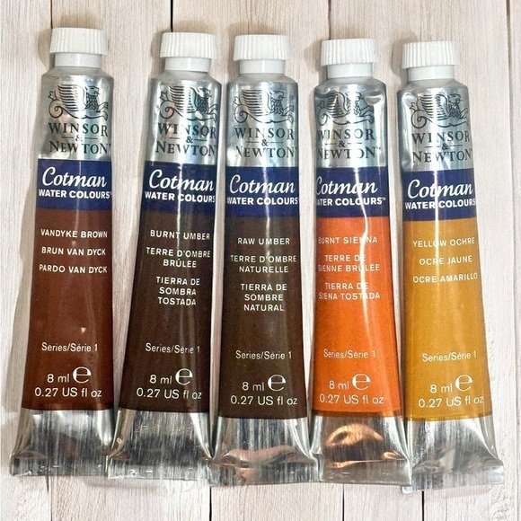 Watercolor Paint Bundle- 38 Winsor & Newton Cotman Watercolor Paint Tubes NEW - Picture 7 of 10